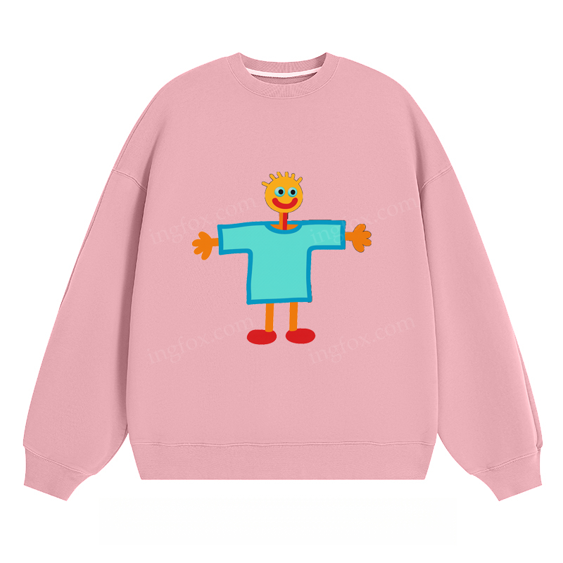 Cartoon Character - Classic Unisex Fit Crewneck Sweatshirt