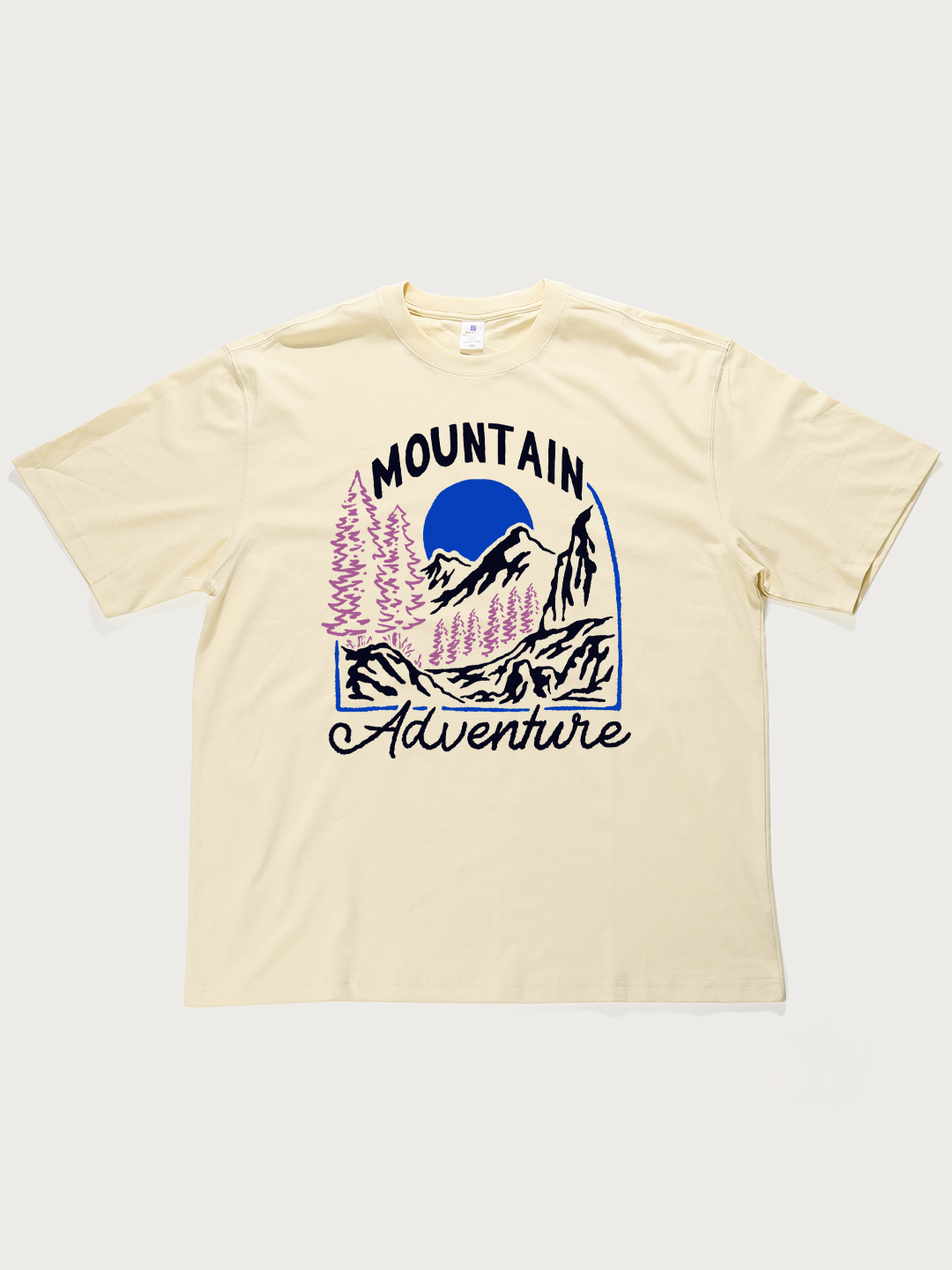 Mountain Adventure - Unisex Retro Cotton Short Sleeve T-Shirt