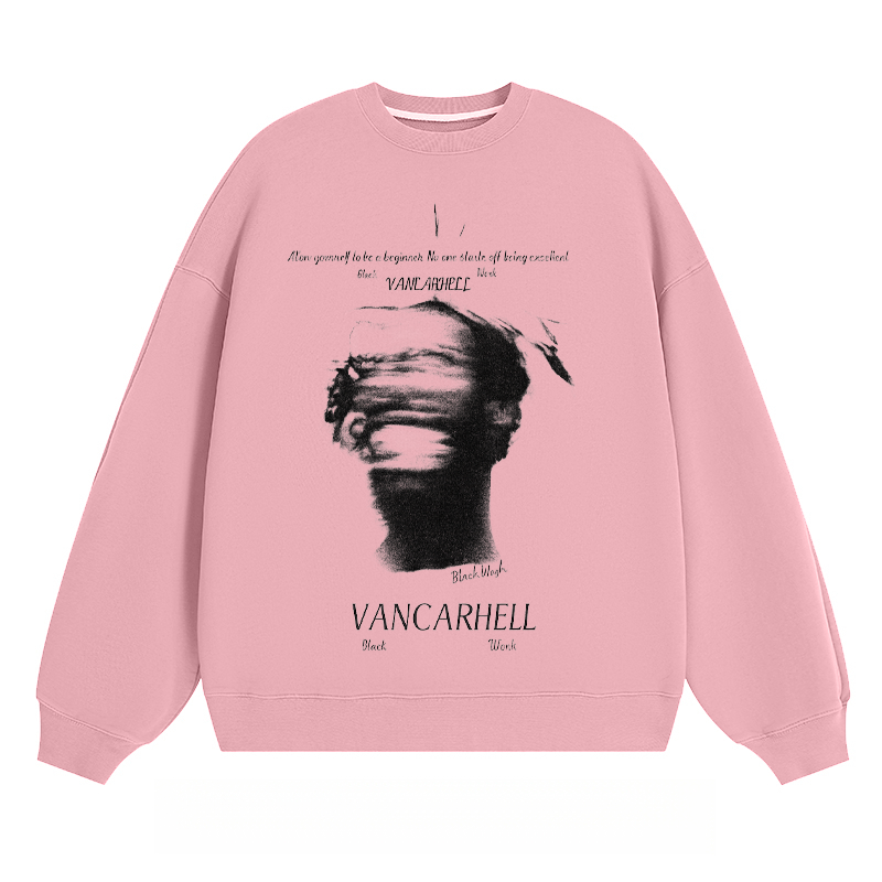 Vancarhell Artistic Portrait - Classic Unisex Fit Crewneck Sweatshirt