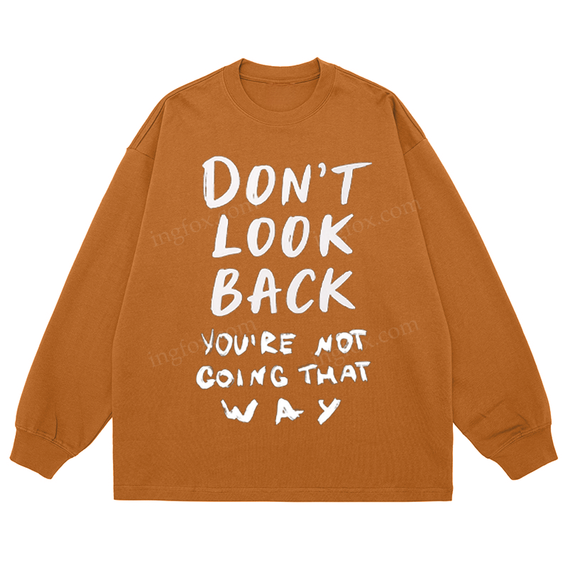 Motivational Slogan - Classic Unisex Fit Cotton Long Sleeve Tee