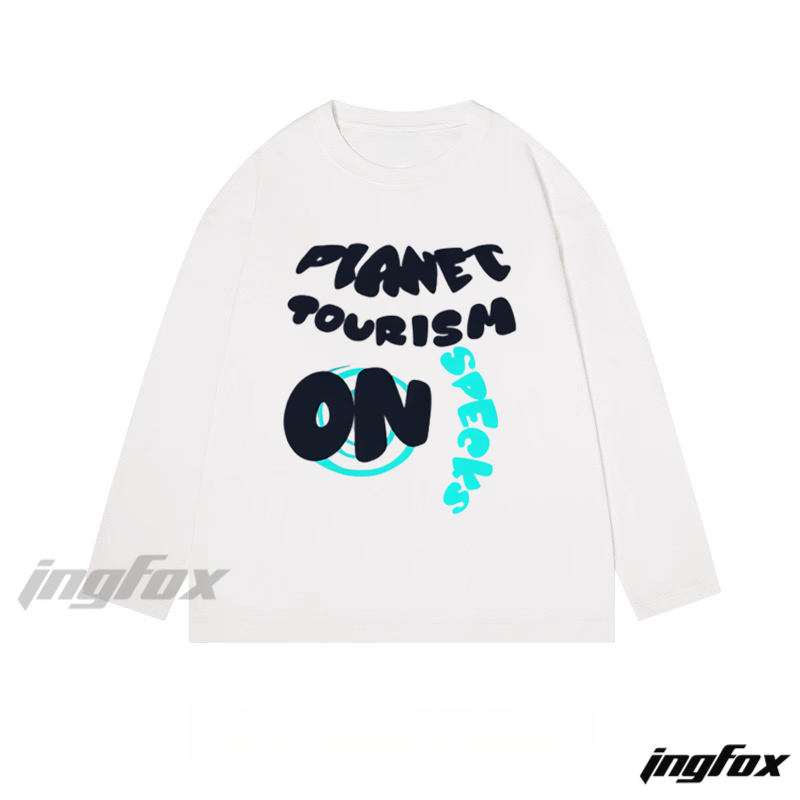 "Planet Tourism ON SPECKS" - Classic Cotton Short Sleeve Tee