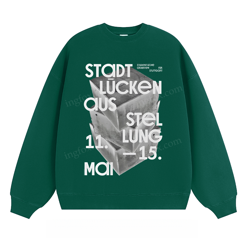 Stadt Lücken Exhibition - Classic Unisex Fit Crewneck Sweatshirt