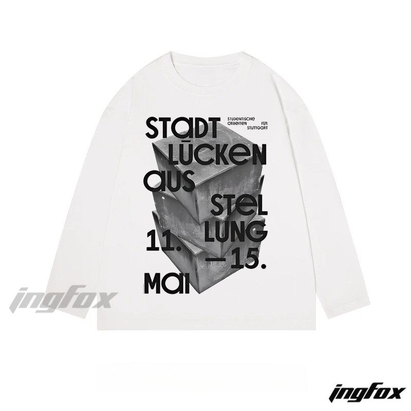 Urban Cube - Classic Cotton Long Sleeve Tee