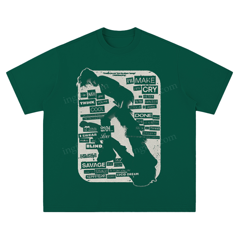 Graffiti Collage - Unisex Fit Short Sleeve T - Shirt