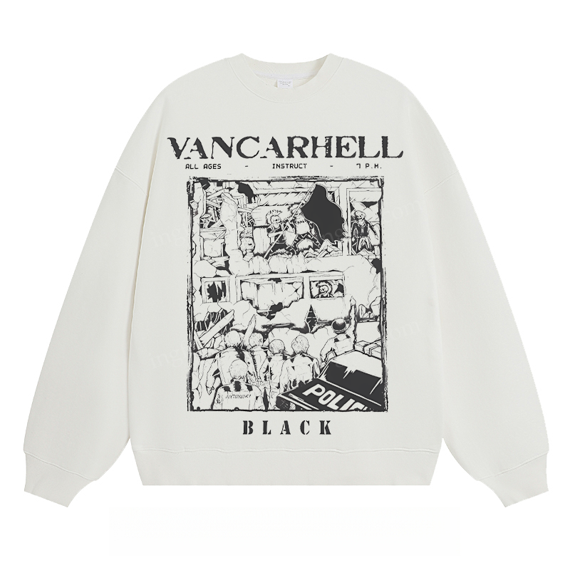 VANCARHELL Black - Classic Unisex Fit Crewneck Sweatshirt