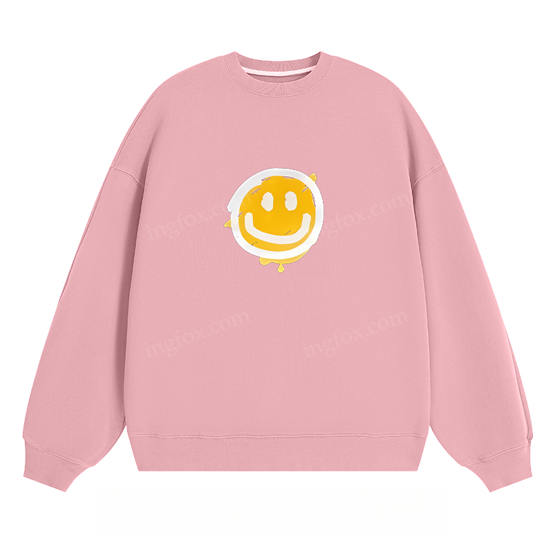 Smiley Face - Classic Unisex Fit Crewneck Sweatshirt