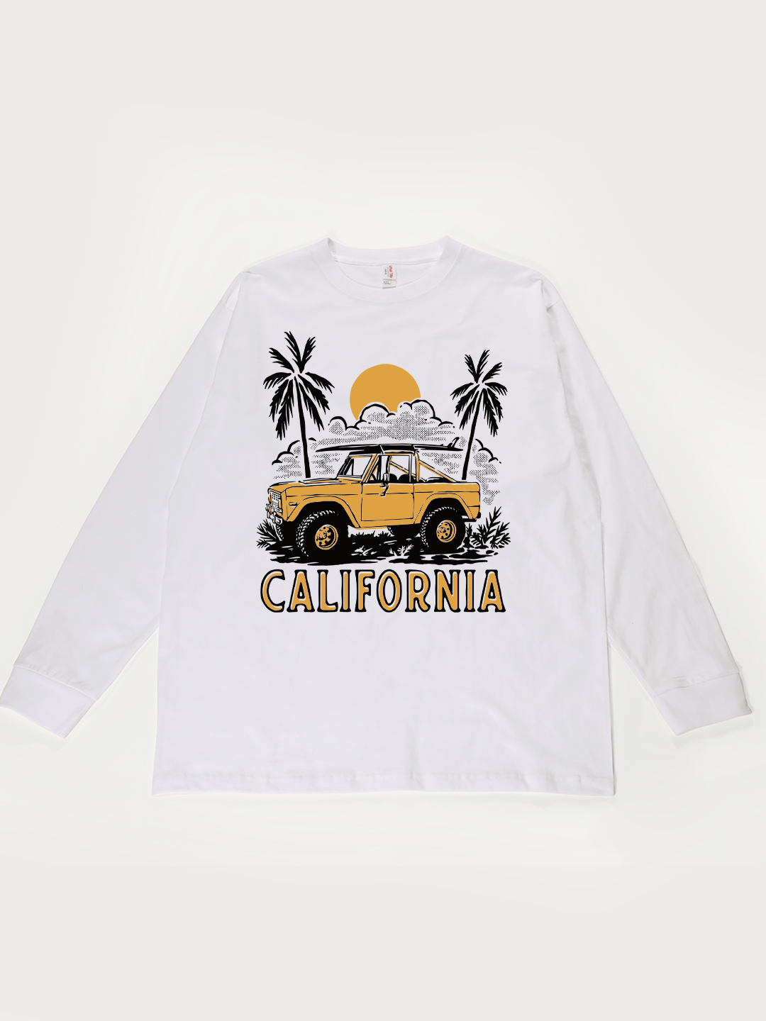 California Off-Road - Unisex Retro Cotton Long Sleeve T-Shirt