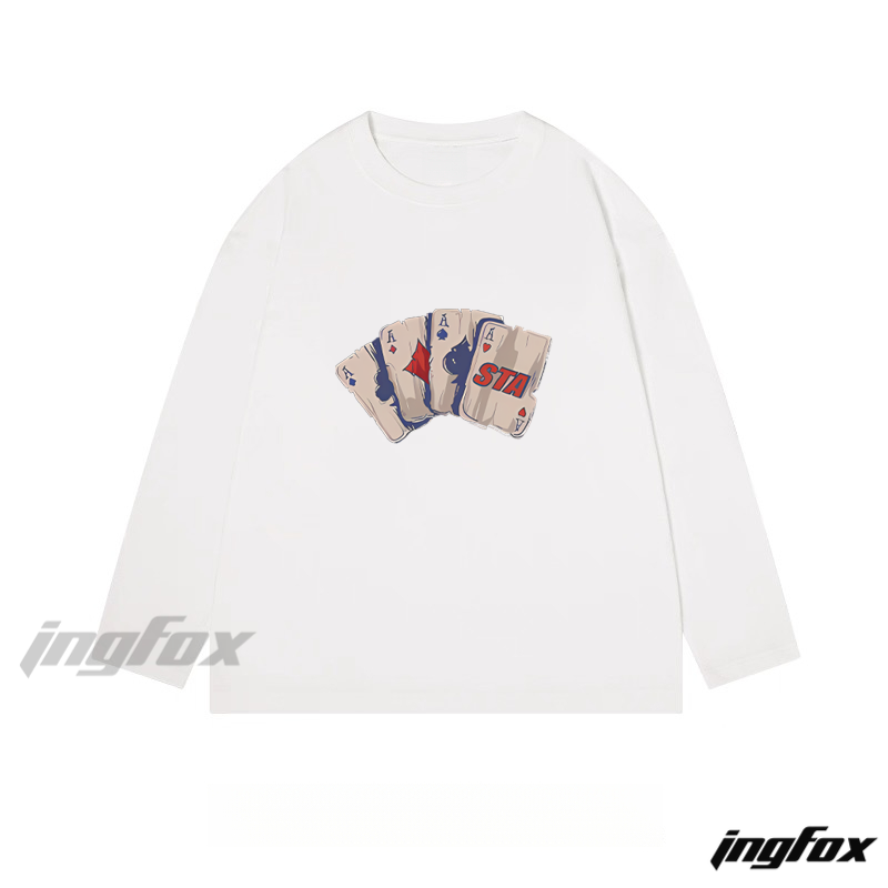 STA Poker Aces - Classic Cotton Long Sleeve Tee