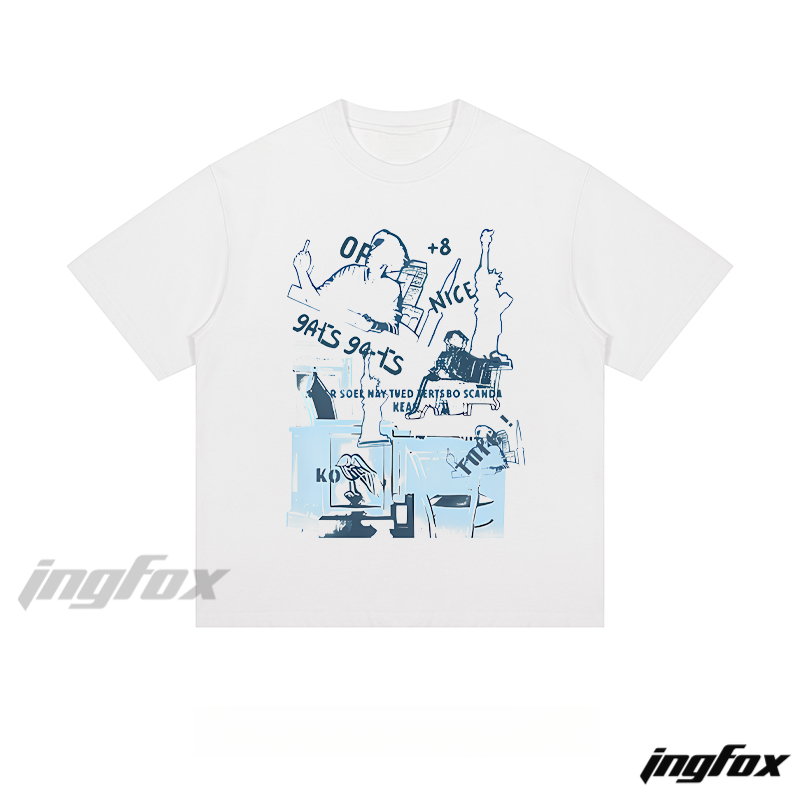 Eclectic Collage - Loose Fit Short Sleeve T-Shirt