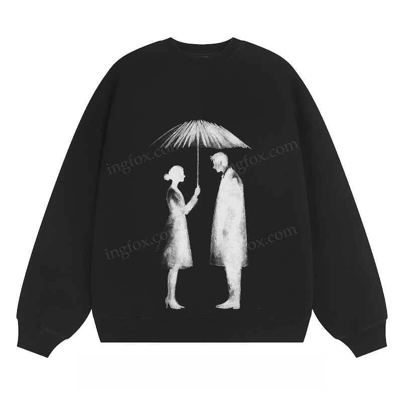 Umbrella Couple - Classic Unisex Fit Crewneck Sweatshirt