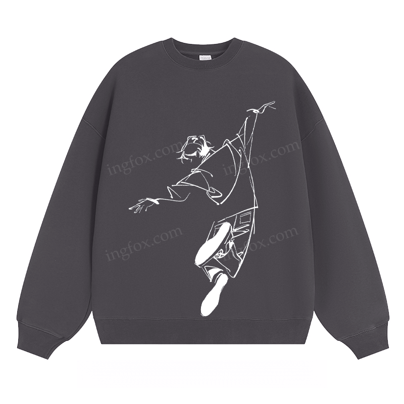 Dynamic Sketch - Classic Unisex Fit Crewneck Sweatshirt