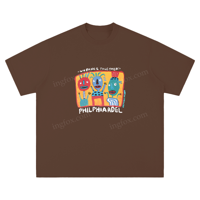 "We Dance Together" Art Print - Unisex Fit Short Sleeve T - Shirt