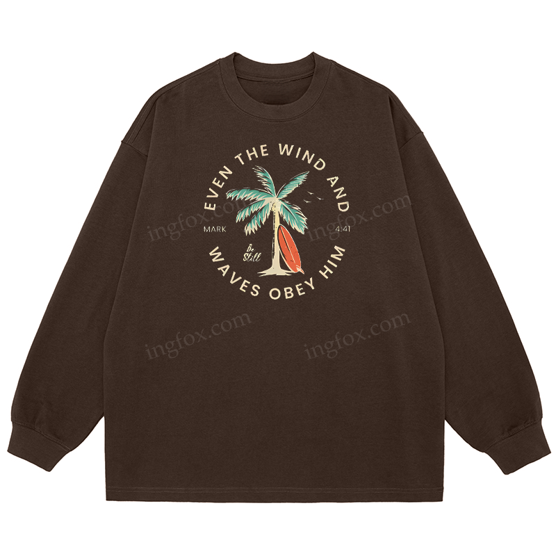 Mark 4:41 Biblical Quote - Classic Unisex Fit Cotton Long Sleeve Tee