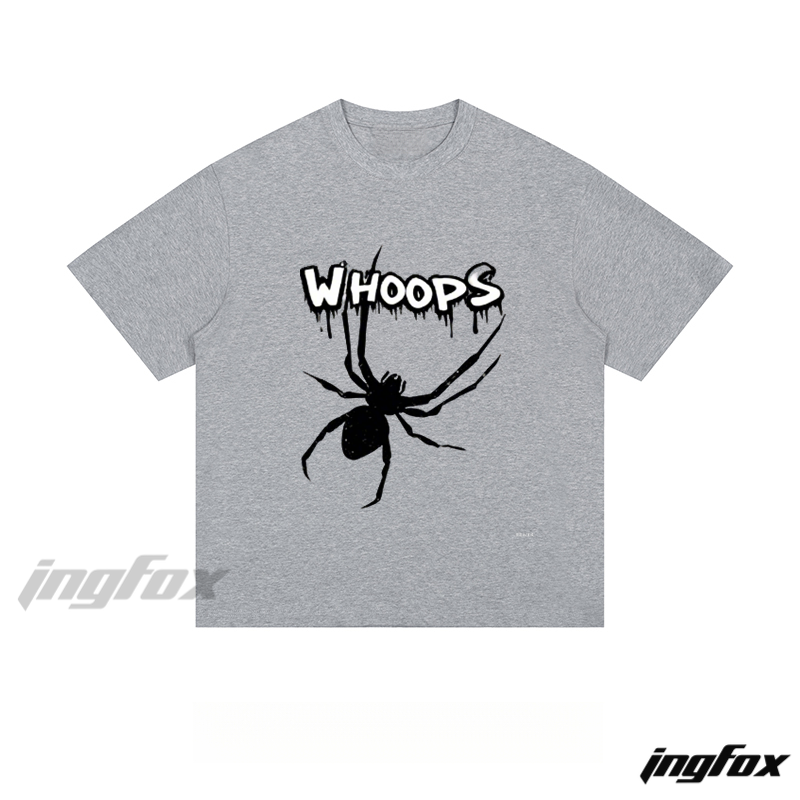 Spider "WHOOPS" - Loose Fit Short Sleeve T - Shirt