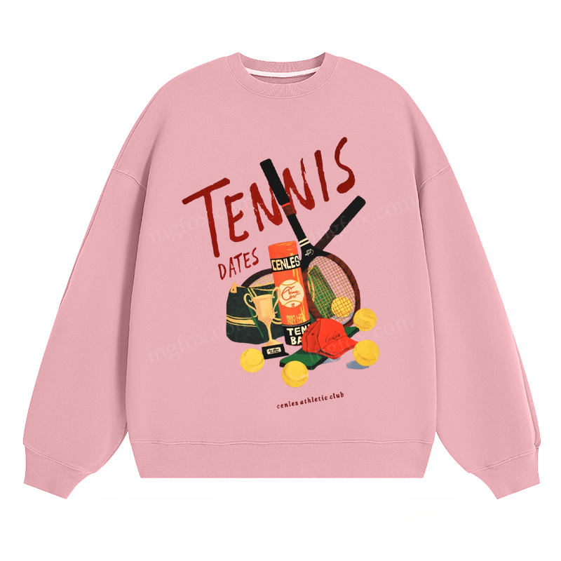 Tennis Dates - Classic Unisex Fit Crewneck Sweatshirt