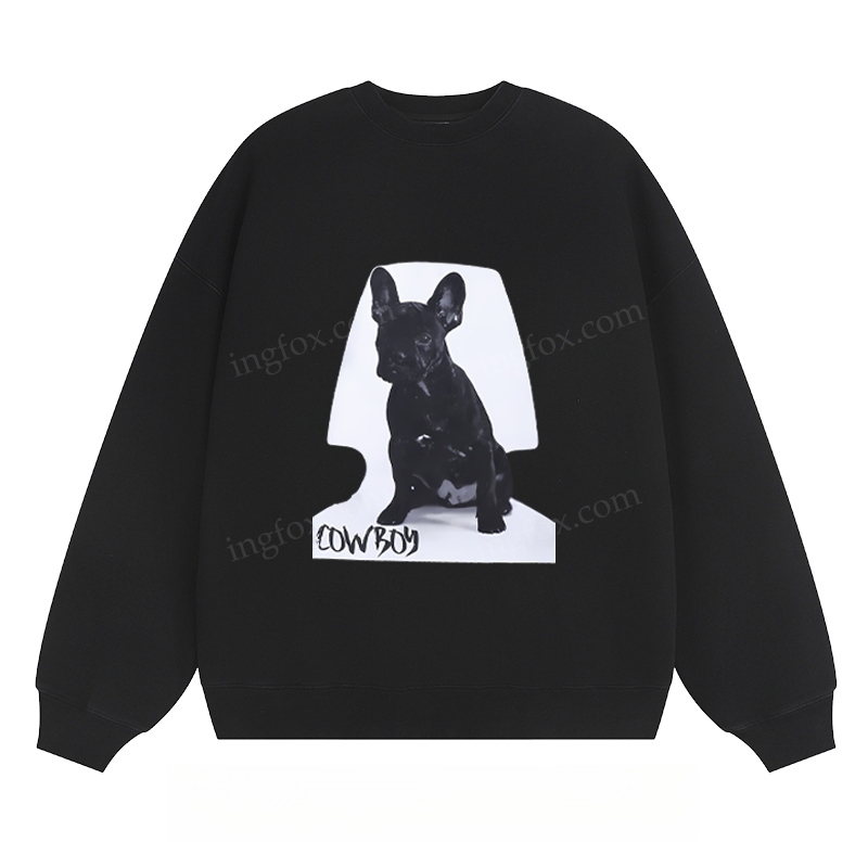 French Bulldog Cowboy - Classic Unisex Fit Crewneck Sweatshirt