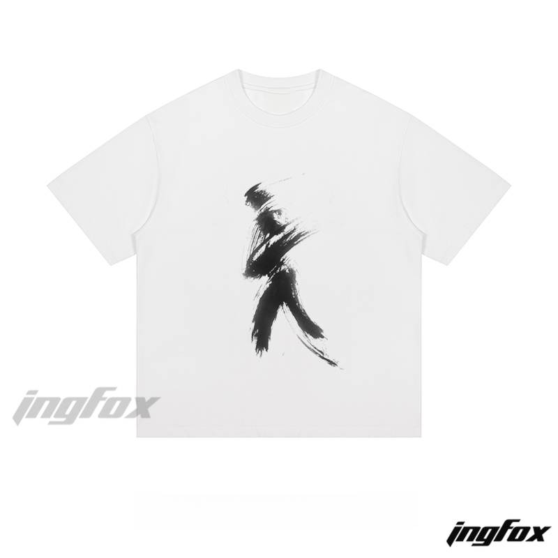 Ink - Style Figure - Loose Fit Short Sleeve T-Shirt