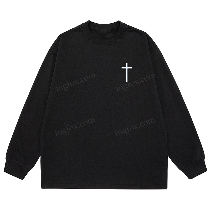 Cross - Classic Unisex Fit Cotton Long Sleeve Tee