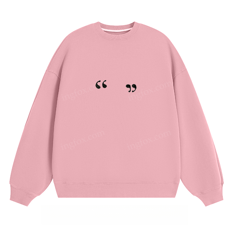 Quotation Marks - Classic Unisex Fit Crewneck Sweatshirt