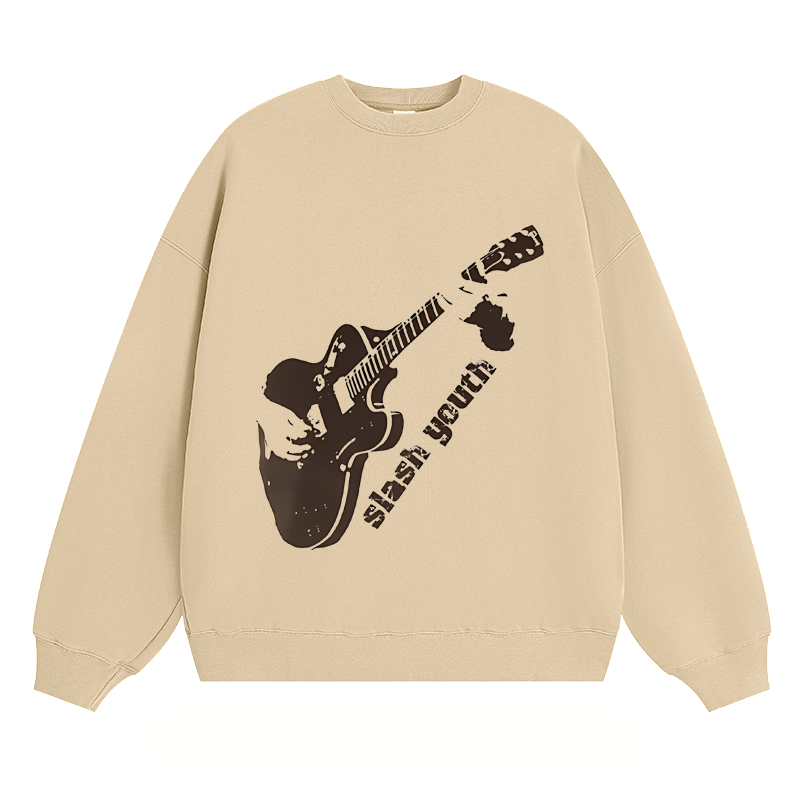 Slash Youth Guitar - Classic Unisex Fit Crewneck Sweatshirt