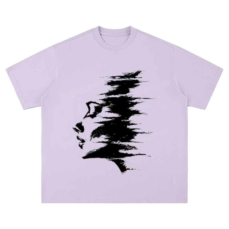Abstract Face - Unisex Fit Short Sleeve T - Shirt