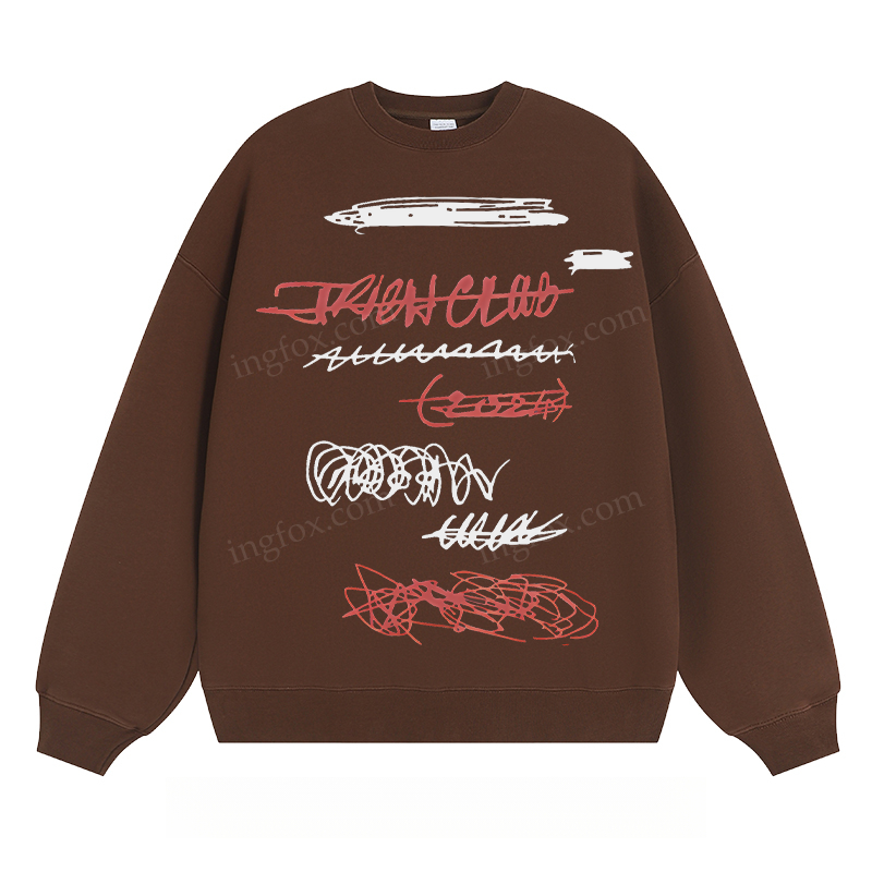 "TRASH CLUB" Graffiti - Classic Unisex Fit Crewneck Sweatshirt