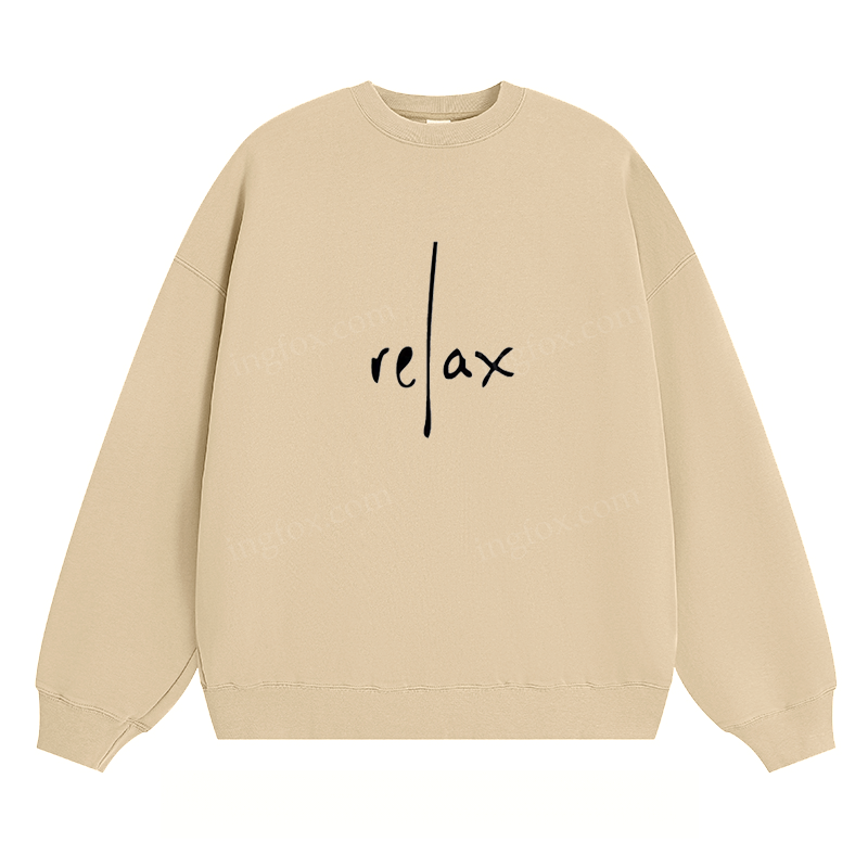 Relax - Classic Unisex Fit Crewneck Sweatshirt