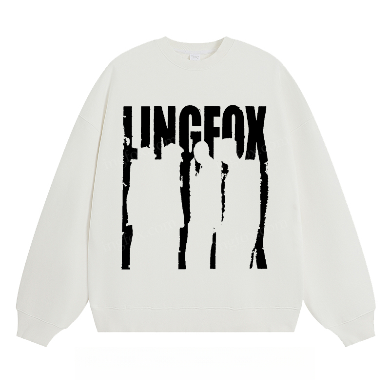 LINGFOX Silhouette - Classic Unisex Fit Crewneck Sweatshirt