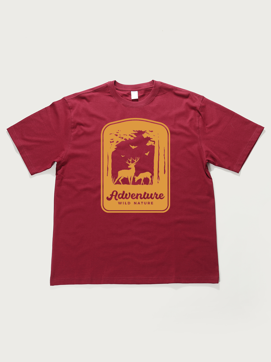 Adventure Wild Nature - Unisex Retro Cotton Short Sleeve T-Shirt