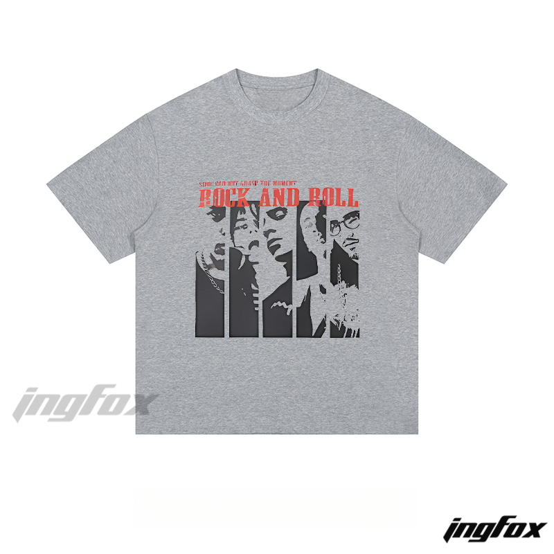 Rock Tribute - Loose Fit Short Sleeve T - Shirt