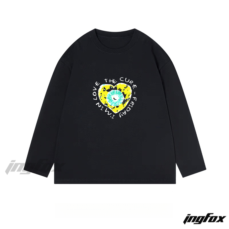 "The Cure" - Themed Classic Cotton Long Sleeve Tee