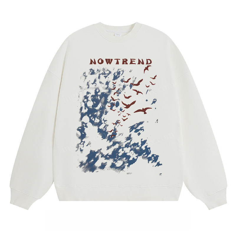 "NOWTREND" Birds & Clouds - Classic Unisex Fit Crewneck Sweatshirt