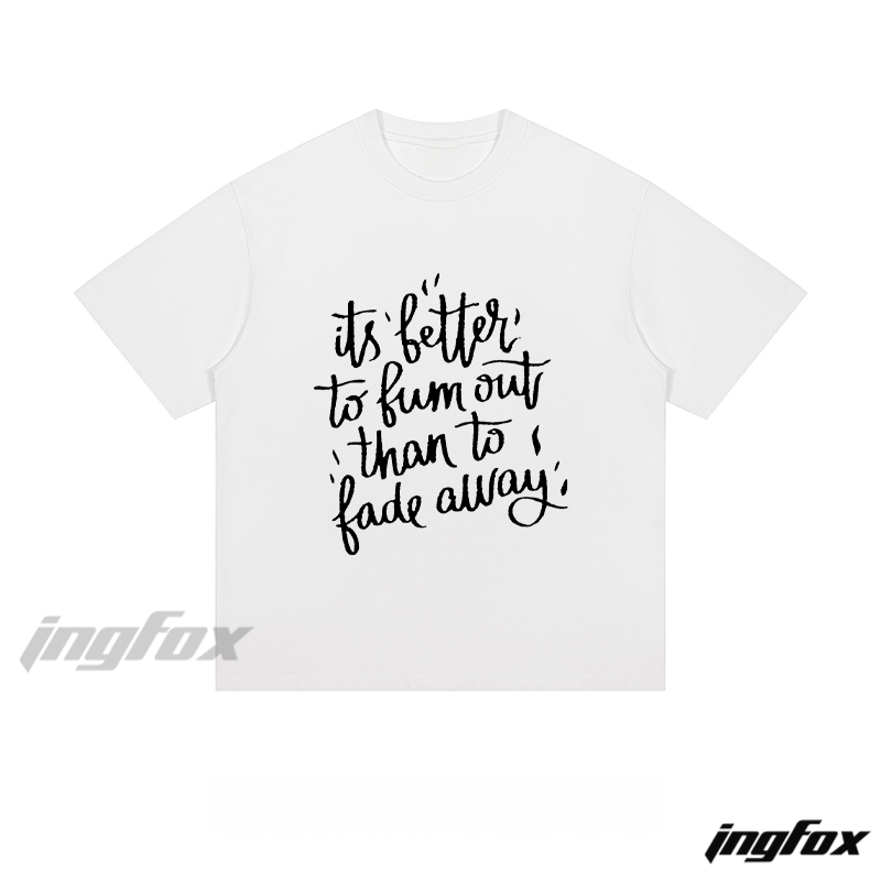 Rock Quote - Loose Fit Short Sleeve T - Shirt