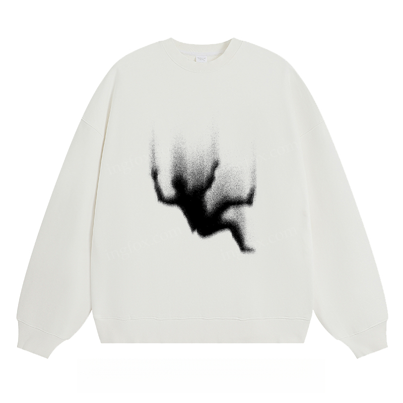 Abstract Spray - Effect - Classic Unisex Fit Crewneck Sweatshirt