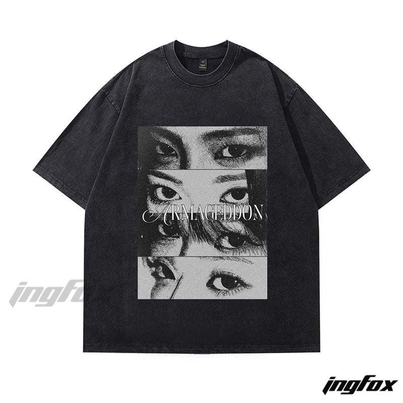 "Armageddon" Graphic Oversized T - Shirt