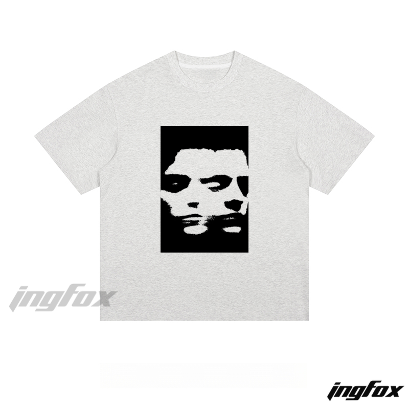 Double Exposure Portrait - Loose Fit Short Sleeve T-Shirt