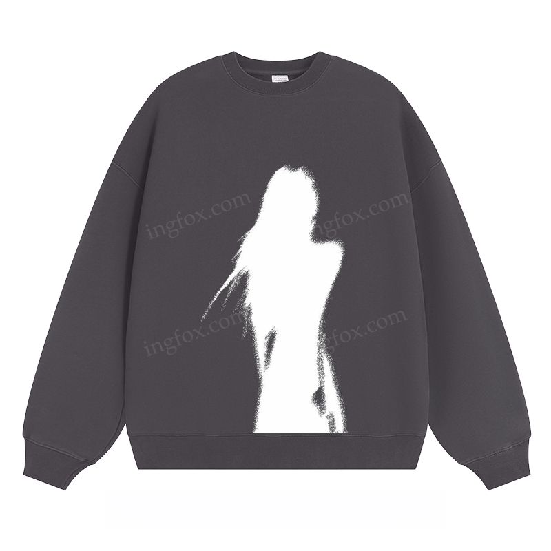 Silhouette of a Figure - Classic Unisex Fit Crewneck Sweatshirt
