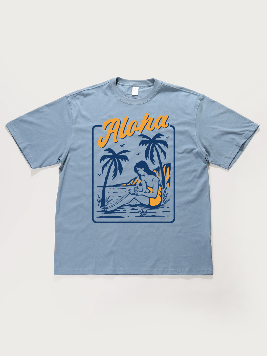 Aloha Hawaiian - Unisex Retro Cotton Short Sleeve T-Shirt