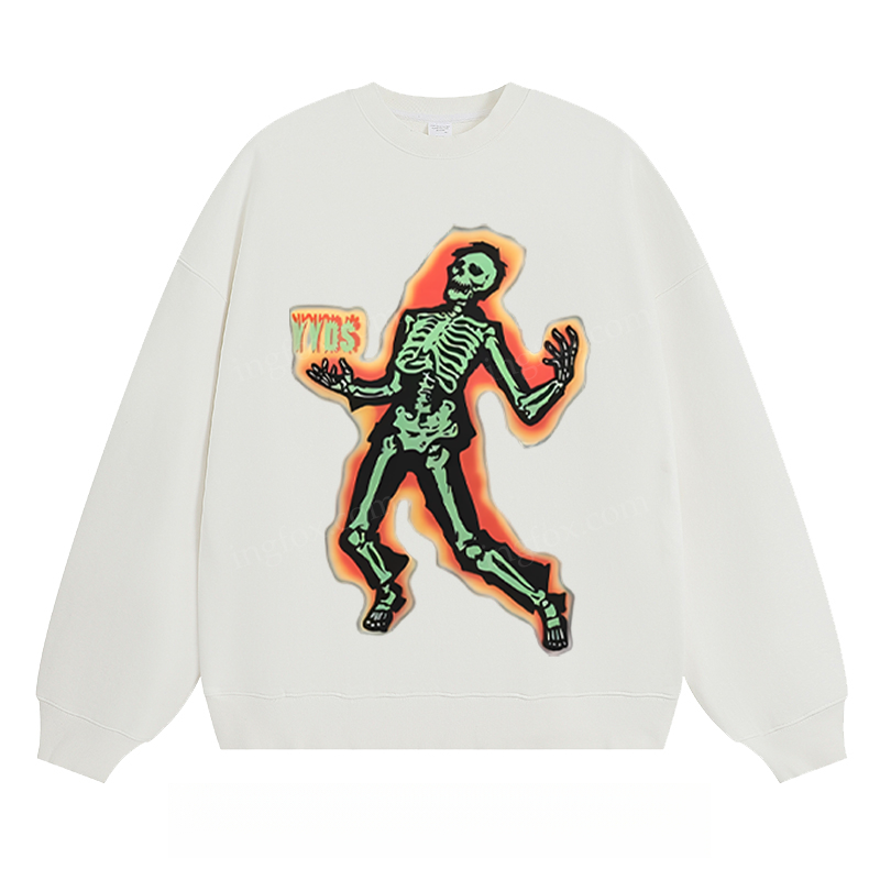Skeleton Graphic - Classic Unisex Fit Crewneck Sweatshirt