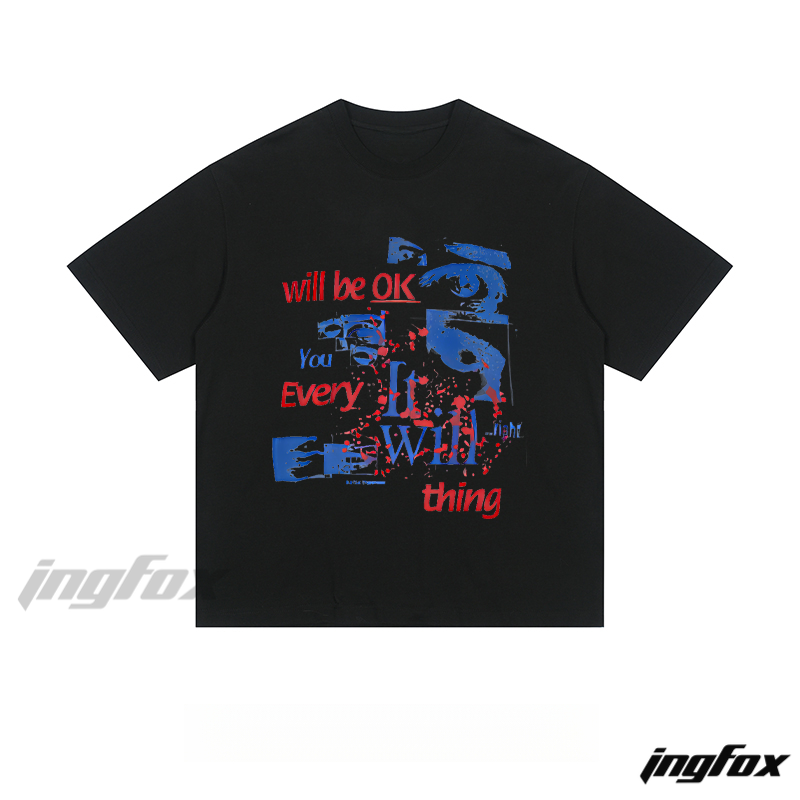 Hope Collage - Loose Fit Short Sleeve T - Shirt
