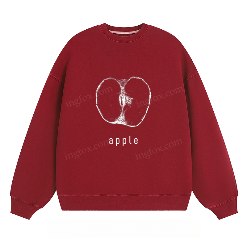 Apple Sketch - Classic Unisex Fit Crewneck Sweatshirt
