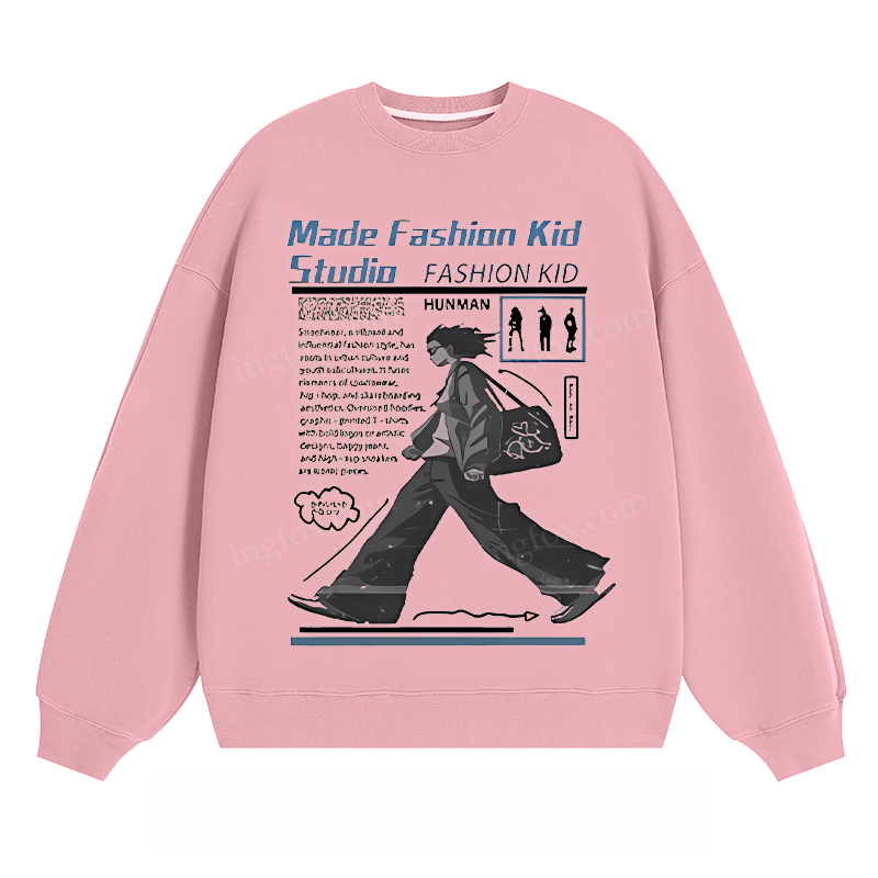 Made Fashion Kid - Classic Unisex Fit Crewneck Sweatshirt