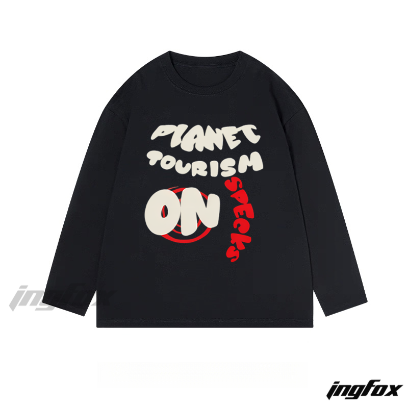"Planet Tourism ON SPECKS" - Classic Cotton Short Sleeve Tee