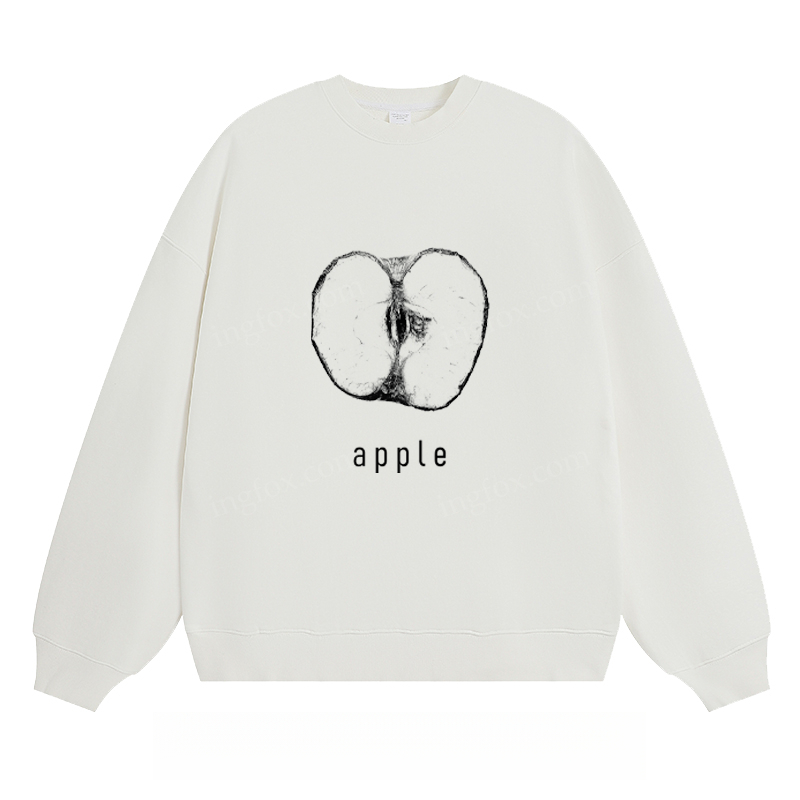 Apple Sketch - Classic Unisex Fit Crewneck Sweatshirt