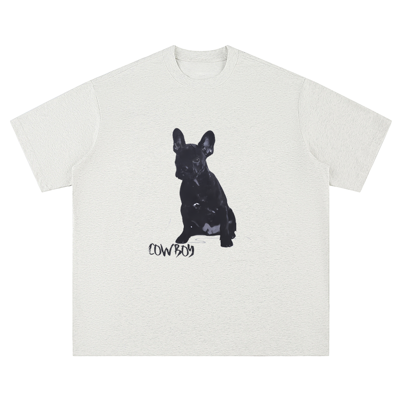 French Bulldog "Cowboy" - Unisex Fit Short Sleeve T - Shirt
