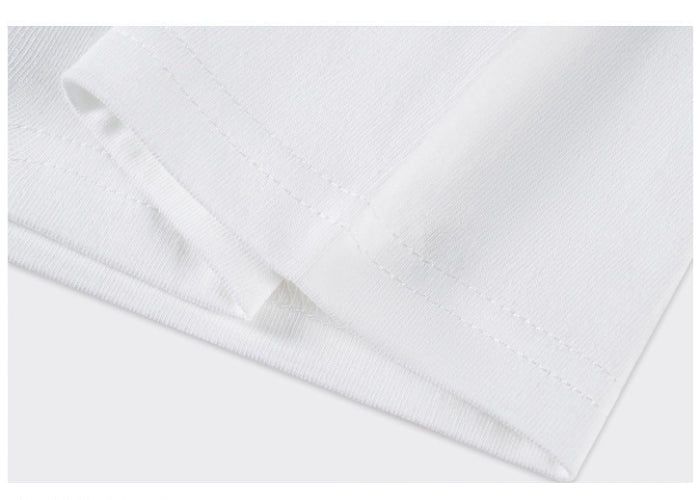 Apple Graphic - Classic Cotton Long Sleeve Tee