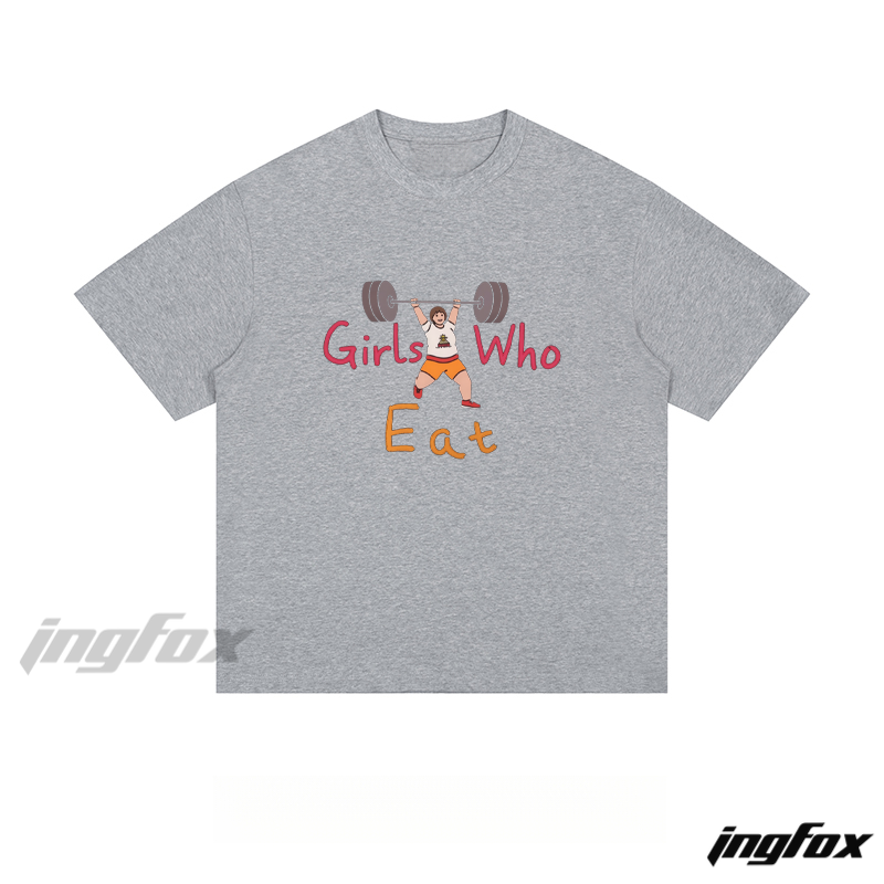Girls Who Eat Weightlifting - Loose Fit Short Sleeve T-Shirt