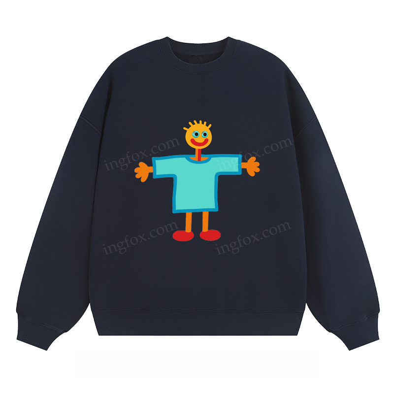 Cartoon Character - Classic Unisex Fit Crewneck Sweatshirt