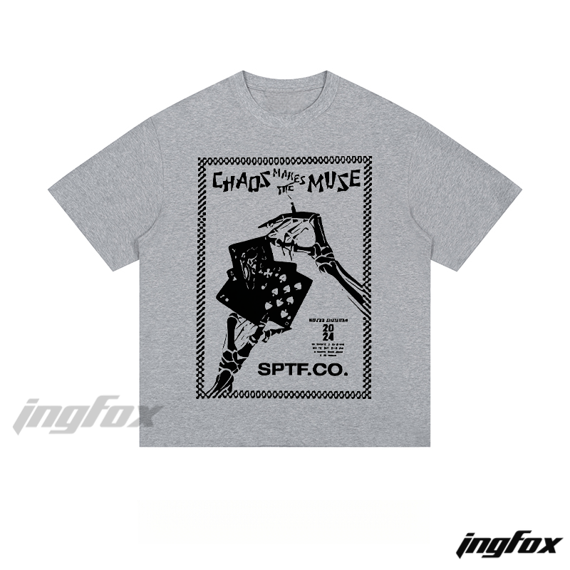 Chaos Muse - Loose Fit Short Sleeve T - Shirt