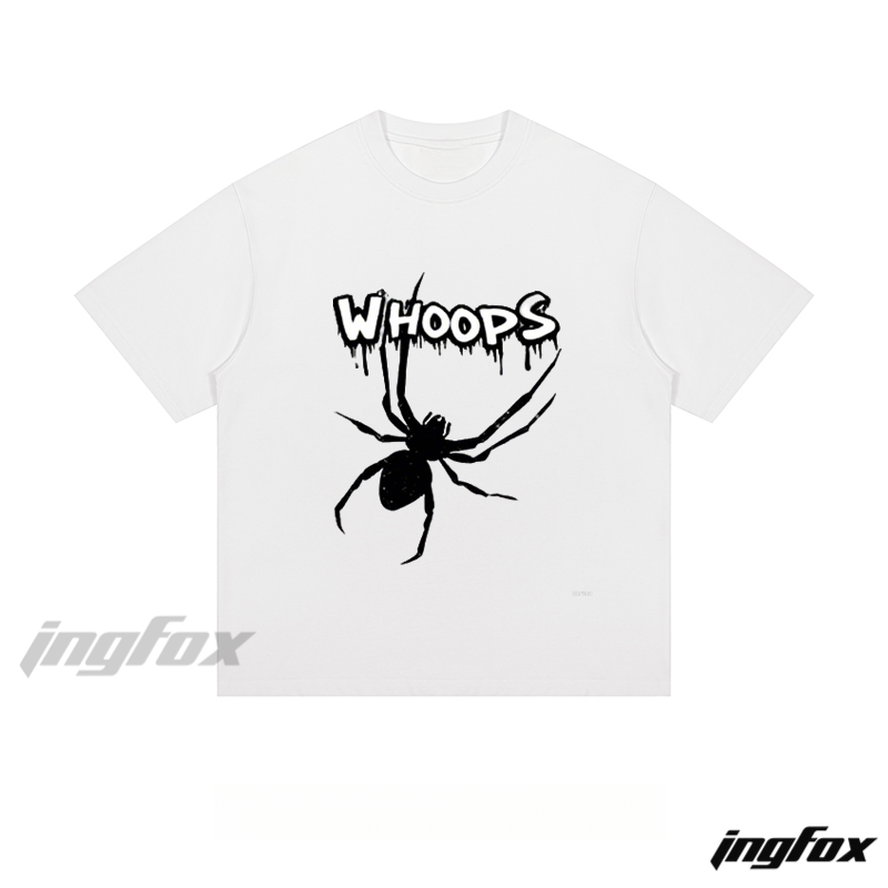 Spider "WHOOPS" - Loose Fit Short Sleeve T - Shirt